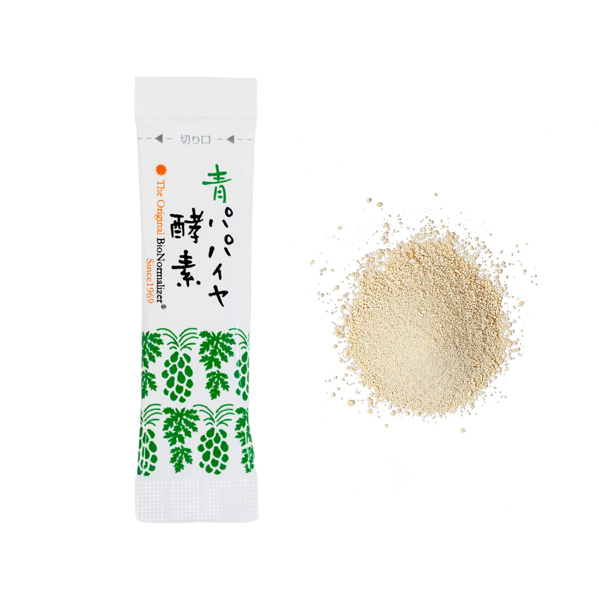 【バイオ・ノーマライザー】青パパイヤ酵素 顆粒タイプ 90g （3g✖️30包）