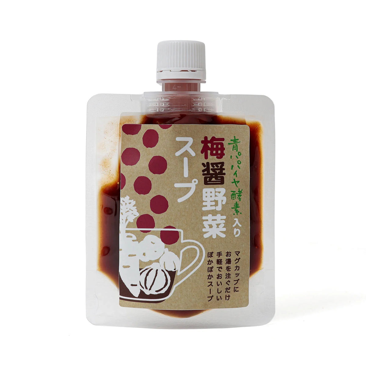 【バイオ・ノーマライザー】青パパイヤ酵素入り梅醤野菜スープ 100g